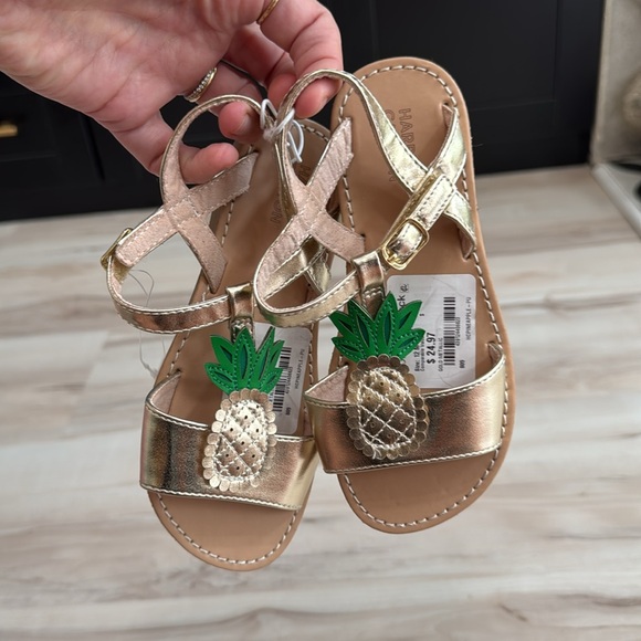 Harper Canyon Kids' Pineapple Sandal - Picture 2 of 3
